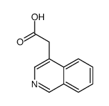 2-(ISOQUINOLIN-4-YL)ACETIC ACID结构式