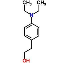 4-(DIETHYLAMINO)PHENETHYL ALCOHOL Structure