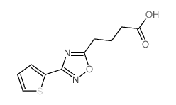 4-(3-噻吩-2-基-1,2,4-恶二唑-5-基)丁酸图片