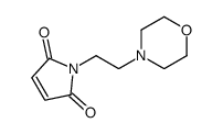 1-(2-吗啉乙基)-1H-吡咯-2,5-二酮结构式