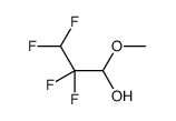 2,2,3,3-tetrafluoro-1-methoxypropan-1-ol Structure