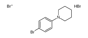 1-(4-bromophenyl)piperidin-1-ium,dibromide结构式