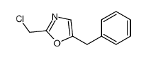 5-benzyl-2-(chloromethyl)-1,3-oxazole Structure