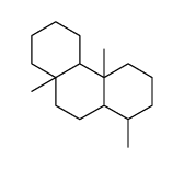 4b,8,10a-trimethyl-1,2,3,4,4a,5,6,7,8,8a,9,10-dodecahydrophenanthrene Structure