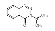 8-dimethylamino-8,9,10-triazabicyclo[4.4.0]deca-1,3,5,9-tetraen-7-one结构式