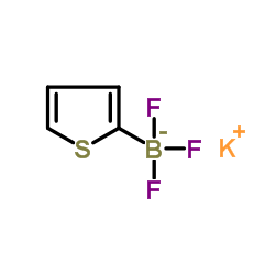 Potassium 2-Thienyltrifluoroborate Structure