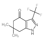 6,6-二甲基-3-(三氟甲基)-6,7-二氢-1H-吲唑-4(5H)-酮图片