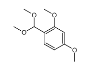 Benzene, 1-(dimethoxyMethyl)-2,4-dimethoxy- Structure