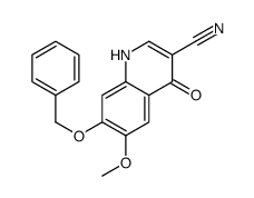 7-(Benzyloxy)-4-hydroxy-6-methoxy-3-quinolinecarbonitrile picture