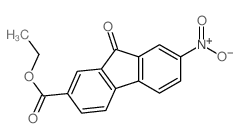 9H-Fluorene-2-carboxylicacid, 7-nitro-9-oxo-, ethyl ester Structure