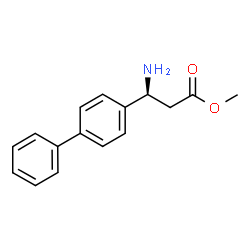 METHYL (3S)-3-AMINO-3-(4-PHENYLPHENYL)PROPANOATE图片