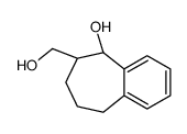 (5S,6R)-6-(hydroxymethyl)-6,7,8,9-tetrahydro-5H-benzo[7]annulen-5-ol结构式