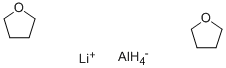 LITHIUM ALUMINUM HYDRIDE BIS(TETRAHYDROFURAN) structure