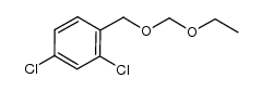 2,4-dichloro-1-[(ethoxymethoxy)methyl]benzene结构式