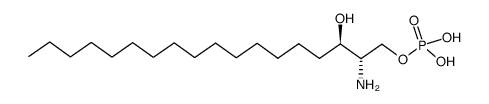 d-erythro-dihydro-d-sphingosine-1-phosphate结构式