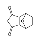 Hexahydro-4,7-epoxy-1H-indene-1,3(2H)-dione, (3a-α,4-β,7-β,7a-α)结构式