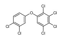 1,2,3,4-tetrachloro-5-(3,4-dichlorophenoxy)benzene结构式