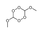 3,6-dimethoxy-1,2,4,5-tetraoxane Structure