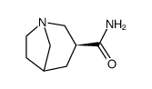 1-Azabicyclo[3.2.1]octane-3-carboxamide,exo-(9CI) structure