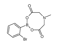 2-(2-Bromophenyl)-6-methyl-1,3,6,2-dioxazaboracane-4,8-dione picture