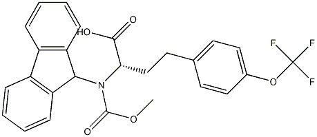 Fmoc-Hph(4-OCF3)-OH Structure