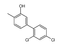 5-(2,4-dichlorophenyl)-2-methylphenol结构式