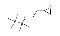 2-[2-[[(tert-butyl)dimethylsilyl]oxy]ethyl]oxirane结构式