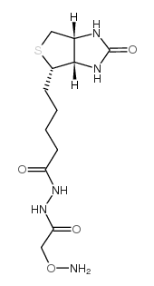 脲氨基酸氧羰基肼-d-生物素结构式