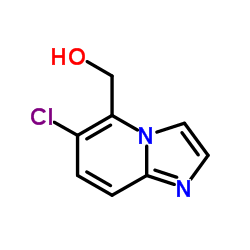 (6-Chloroimidazo[1,2-a]pyridin-5-yl)methanol结构式