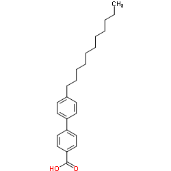 4'-Undecyl-4-biphenylcarboxylic acid Structure