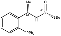 [S(R)]-N-[(1S)-1-[2-(Diphenylphosphino)phenyl]ethyl]-2-methyl-2-propanesulfinamide picture