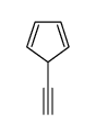 5-ethynylcyclopenta-1,3-diene Structure