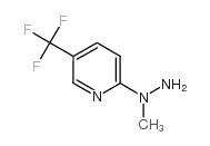 n-[5-(trifluoromethyl)pyrid-2-yl]-n-methylhydrazine Structure