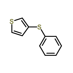 3-(苯基硫代)噻吩结构式