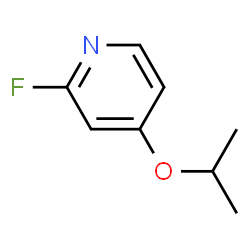 Pyridine, 2-fluoro-4-(1-methylethoxy)- (9CI) structure