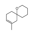 (6S)-10-methyl-1-oxaspiro[5.5]undec-9-ene结构式