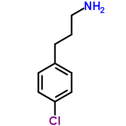 3-(4-Chlorophenyl)-1-propanamine structure