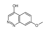 7-methoxycinnolin-4-ol Structure