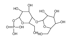 lactose 1-phosphate Structure