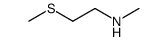 N-methyl-2-(methylthio)ethanamine结构式