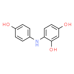 1,3-Benzenediol, 4-[(4-hydroxyphenyl)amino]- (9CI) structure