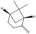 ()-6,6-dimethyl-2-methylenebicyclo[3.1.1]heptane Structure