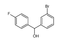 (3-Bromophenyl)(4-fluorophenyl)Methanol Structure