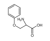 (2S)-2-amino-3-phenoxypropanoic acid结构式