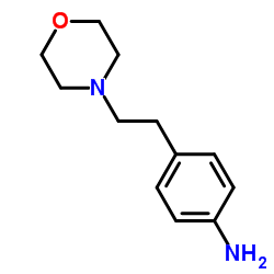 4-(2-Morpholinoethyl)aniline Structure