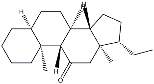 5β-Pregnan-11-one结构式