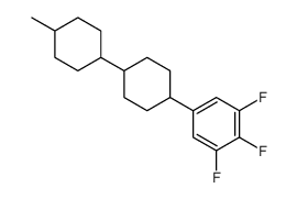 TRANS-5-[TRANS-4'-(4''-ALKYLCYCLOHEXYL)CYCLOHEXYL]-1,2,3-TRIFLUOROBENZENE结构式