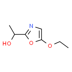 2-Oxazolemethanol,5-ethoxy-alpha-methyl-(9CI) structure