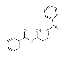 1,3-Butanediol,1,3-dibenzoate结构式