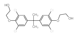 Ethanol,2,2'-[(1-methylethylidene)bis[(2,6-dichloro-4,1-phenylene)oxy]]bis- (9CI)结构式